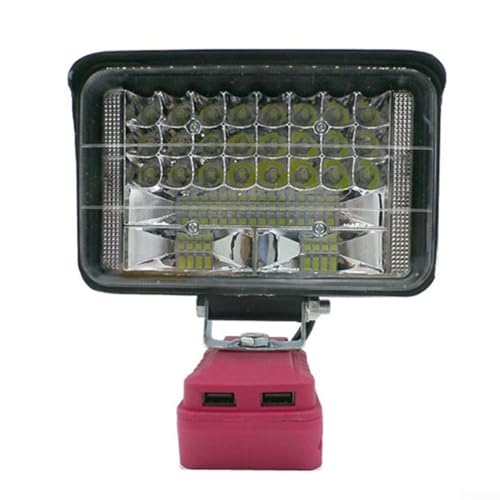 Akku-Arbeitsleuchte für DEVON 20V 48 LEDs für effektive Baustelle und Wartung (B) von LVYXON