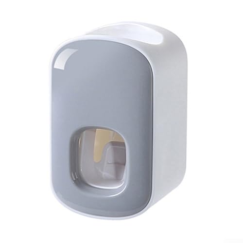Automatischer Zahnpastaspender für Badezimmer mit abnehmbarem Design und Gewinde-Schnittstelle (grau) von LVYXON
