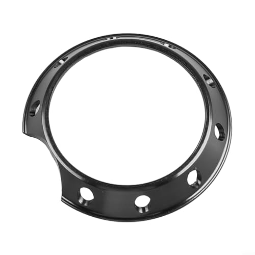 Baitcast-Rolle, dekorativer Upgrade-Metallring für ABU B3B6/7/8 Modelle, kompatibel mit Rollen der STX-Serie (schwarz) von LVYXON