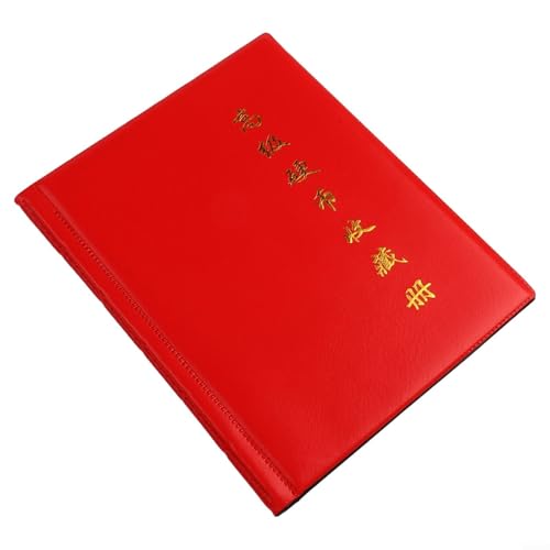 Coin Collection Made Easy 360 Grid Storage Album for All Type of Currency (Red) von LVYXON
