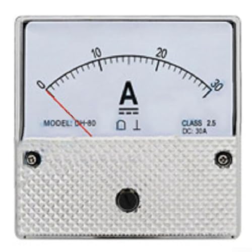 DH80 Pointer DC Amperemeter 30A Analog-Panel-Messgerät mit klarer gedruckter Skala und stabiler Installation für genaue Stromüberwachung in industriellen Anwendungen DH80 Pointer DC Amperemeter 30A Analog-Panel-Messgerät mit klarer gedruckter Skala und stabiler Installation für genaue Stromüberwachung in industriellen Anwendungen von LVYXON