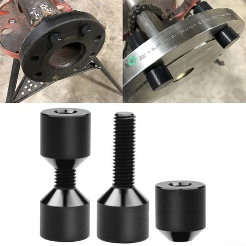 Das Werkzeug für die Präzisions-Rohrmontage, eloxiertes schwarzes Aluminium, Zweiloch-Locator-Stifte, jetzt erhältlich von LVYXON