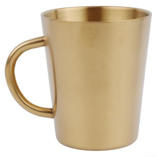 Doppelwandige 300 ml Kaffeetasse mit ergonomischem Griff für komfortables Trinkerlebnis (C) von LVYXON