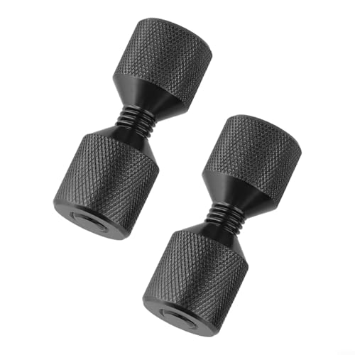 Effizientes Zwei-Loch-Stift-Set aus gehärtetem 6061-Aluminium für zuverlässige Rohrflansch-Positionierung (schwarz) von LVYXON