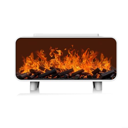Feuerstelle Flamme Ätherisches Öl Diffusor Luftbefeuchter mit LED Farbwechsel-Licht 230 ml Wassertank Leiser Betrieb Automatische Abschaltfunktion für Schlafzimmer Wohnzimmer Büro Schwarz Weiß (Weiß) Feuerstelle Flamme Ätherisches Öl Diffusor Luftbefeuchter mit LED Farbwechsel-Licht 230 ml Wassertank Leiser Betrieb Automatische Abschaltfunktion für Schlafzimmer Wohnzimmer Büro Schwarz Weiß (Weiß) von LVYXON
