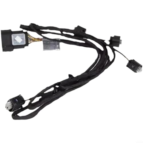 Frontstoßstange PDC Kabelbaum Kabel Ersatz ABS Schwarz Kompatibel mit für BMW 5er E60 E61 2003-2010, OEM 61126928362, Verschleißfestes Material von LVYXON