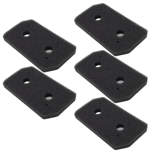 Für Bosch für Siemens Serie 4 & 8 Trockner Schaumstofffilter Ersatz 12007650, hocheffiziente schwarze Schwammfilter für Homeprofessional für issensorische Wäschetrockner, 228 x 128 mm, 5 Stück Für Bosch für Siemens Serie 4 & 8 Trockner Schaumstofffilter Ersatz 12007650, hocheffiziente schwarze Schwammfilter für Homeprofessional für issensorische Wäschetrockner, 228 x 128 mm, 5 Stück von LVYXON