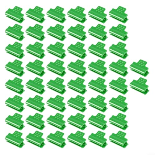 Gartenpflanzenfolien-Clips, Gewächshaus-Klemmen für 11 mm Stäbe, Stütze, Kunststofffolie, Befestigungswerkzeuge für Gartenfolie, Tunnel, Reihen, Abdeckrohrbefestigung, 30 Stück, Grün (50 Stück) Gartenpflanzenfolien-Clips, Gewächshaus-Klemmen für 11 mm Stäbe, Stütze, Kunststofffolie, Befestigungswerkzeuge für Gartenfolie, Tunnel, Reihen, Abdeckrohrbefestigung, 30 Stück, Grün (50 Stück) von LVYXON