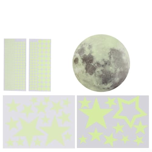 Glow in the Dark Planetary Wall Decals Fun Indoor Decor Featuring Stars and Moons for Kids Room Glow in the Dark Planetary Wall Decals Fun Indoor Decor Featuring Stars and Moons for Kids Room von LVYXON