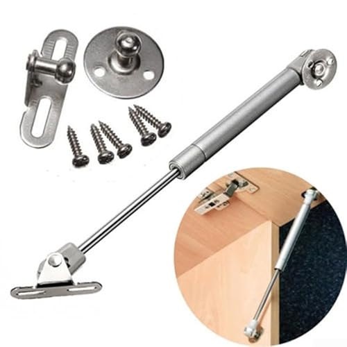 Hydraulische Gasfeder-Strebe für Schranktüren, pneumatische Hebeunterstützung mit mehreren Druckoptionen, stabile Stahlkonstruktion (100 N), 27 cm von LVYXON