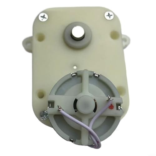 JS50 Uhrenbeweger Gleichstrommotor Ersatzteil 32 mm Durchmesser 3 V Leistung 0,3 U/min Geschwindigkeit Kunststoff Metallkonstruktion weiße Farbe kompaktes tragbares Design für die Wartung der Uhr von LVYXON