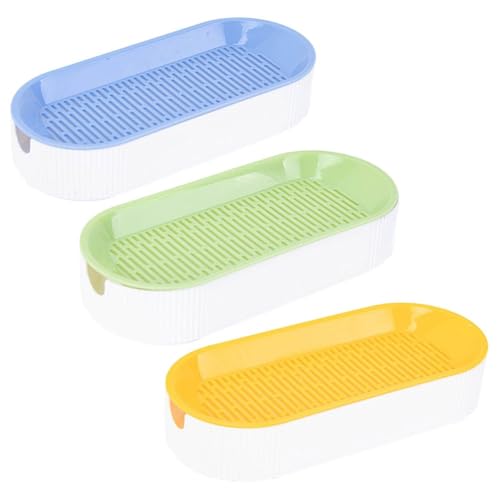 Katzengras-Tabletts mit 3 stabilen Schalen für einfache Gartenarbeit und Haustierpflege von LVYXON