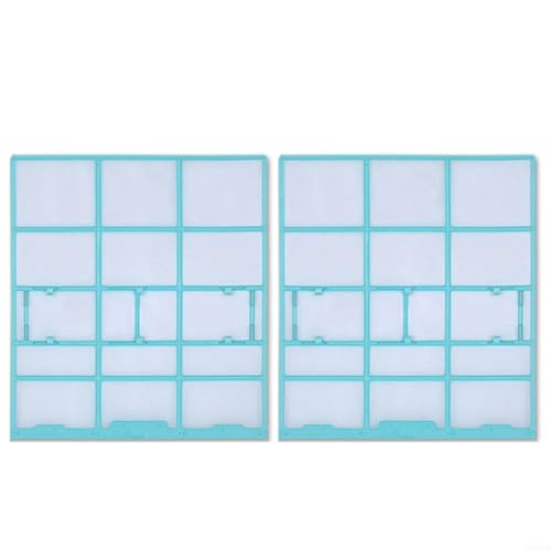 Klimaanlagenfilter für Midea Hualing Inneneinheit, hängendes Staubnetz, Ersatzzubehör, Anti-Staub-Filtrationssystem, Heimkühlteile (25,3 x 28 cm) von LVYXON