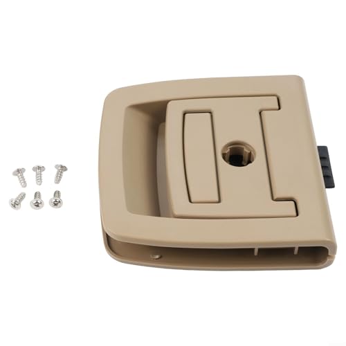 Kofferraumdeckel-Griff für Heckladungs-Kofferraum, Bodenmatte, kompatibel mit BMW X5 E70 E71 X6 OEM-Nummer 51479120283 ABS-Material (B Beige) von LVYXON