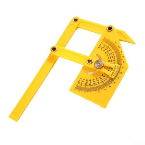 Kompaktes Kunststoff-Goniometer-Werkzeug für Holzbearbeitung und Bastelprojekte von LVYXON