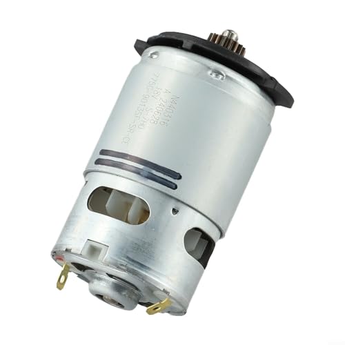 LVYXON 18 V Ersatzmotor für Akku-Bohrschrauber DC 18 V Silberkomponente 18 Zähne Metall Ersatzteil von LVYXON