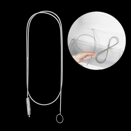 Lange flexible Scheuerbürste zur effizienten Reinigung von Kühlschrankabflüssen und anderen langen Rohren (1,5 m) von LVYXON