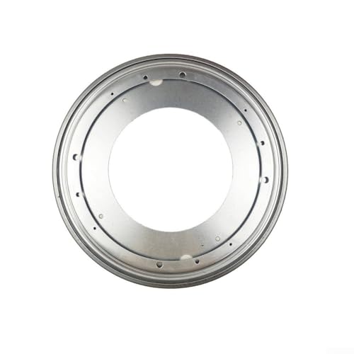 Lazy Susan Drehplatte aus verzinktem Stahl, 35 cm, für reibungslose Rotation und einfachen Zugang zu Lebensmitteln (30,5 cm) von LVYXON