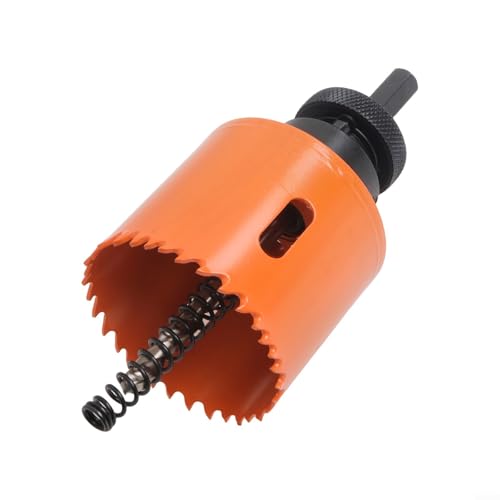 M42 Lochschneider-Bit mit 48 mm Tiefe, effizienter Spanauswurf für reibungsloses Bohren in Metall und Holz (60 mm) von LVYXON