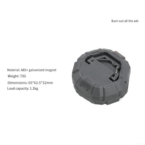 Magnetische Hänge-Schnallen für Camping, robuste Aufhängungshaken für Zelte (Sand) von LVYXON