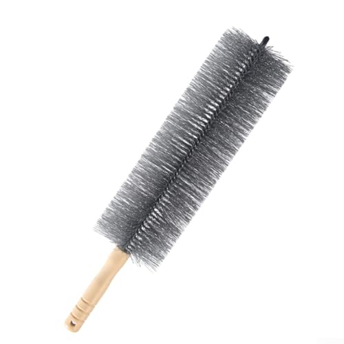 Manövrieren Sie einfach um Möbel mit diesem flexiblen Staubwedel für den täglichen Gebrauch zu Hause (42 cm grau) von LVYXON