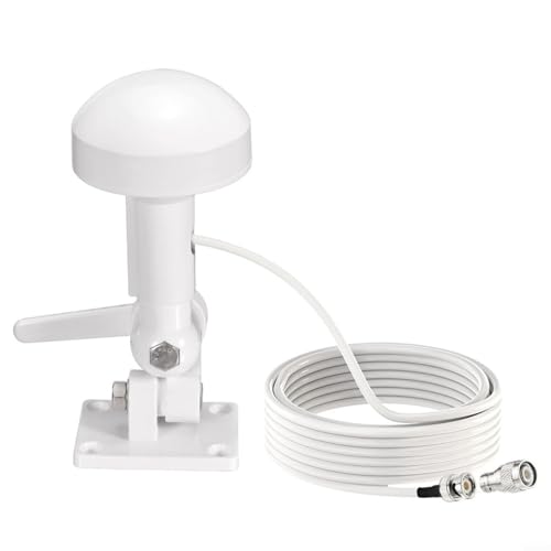 Marine GPS Navigation Externe Antenne mit 5 m Kabel und VHF-Halterung, Dual-Frequenz Hochpräzise Positionierung, IPX7 wasserdicht, für Garmin GPSMAP 8000/8400/8600 Serie Marine GPS Navigation Externe Antenne mit 5 m Kabel und VHF-Halterung, Dual-Frequenz Hochpräzise Positionierung, IPX7 wasserdicht, für Garmin GPSMAP 8000/8400/8600 Serie von LVYXON