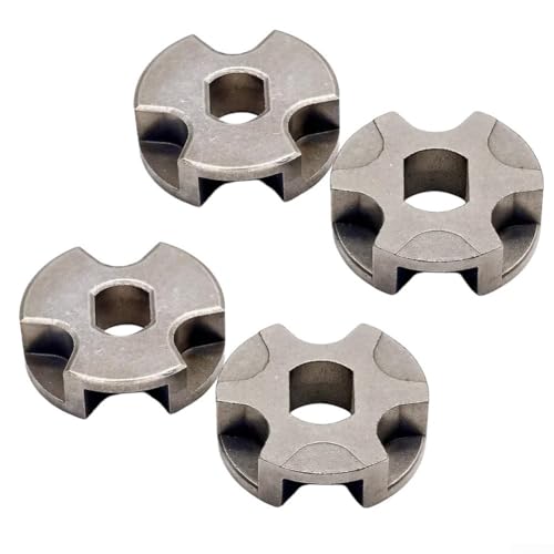 Metall-Kettenrad für verschiedene ES-Modelle, 9 x 12 mm Bohrung, verbessert die Funktion der ES-Kettensäge (4 Stück) von LVYXON