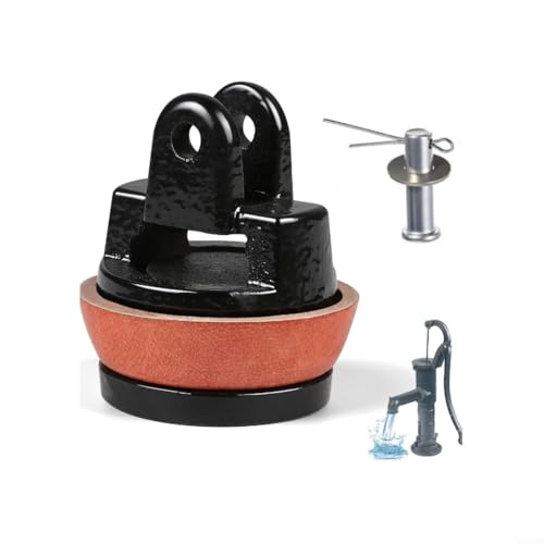 Modell 75 Gartenpumpe Handpumpe Ersatzkolben Gusseisen Lederdichtung mit extra Stift für Wasserpumpen Typ 75 Griff Pumpen Wartung Reparatursatz Modell 75 Gartenpumpe Handpumpe Ersatzkolben Gusseisen Lederdichtung mit extra Stift für Wasserpumpen Typ 75 Griff Pumpen Wartung Reparatursatz von LVYXON