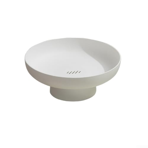 Modernes Design Snacktablett Stilvolle Ergänzung für Ihre Küche oder Esszimmer (weiß) von LVYXON
