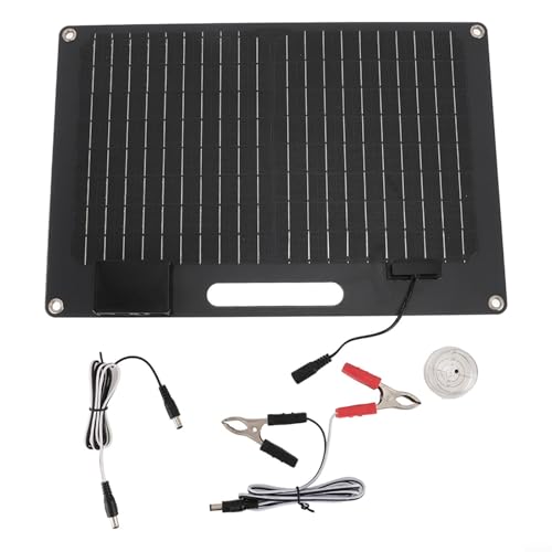 Monokristallines 80-W-Solarpanel, kompakt und tragbar, Epoxidbeschichtung für Haltbarkeit, perfekt für Zuhause, Wohnmobil und Gewächshaus von LVYXON