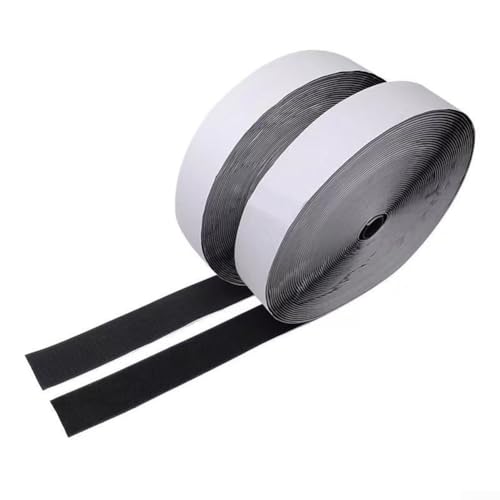 Nylon & Polyester, 5 Meter Befestigungsband, starke Griffstreifen, geeignet zum Basteln, Reparieren oder Organisieren von Gegenständen (38 mm) von LVYXON