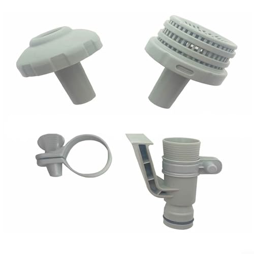 Pool Einlass Jet Connector Set mit Filtergitter Düse Halterung Ersatzteile Oberirdische Pool Wasseranschluss Kit für Intex 25022E Materialien von LVYXON