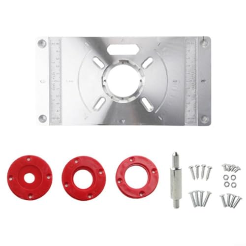 Router Table Insert Plate Optimized For Performance Solid Design Enhances Stability While Operating Different Trimming Machines Effectively(red) von LVYXON