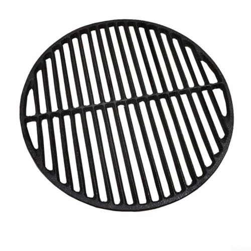 Runder Gusseisen-Grillrost für Holzkohle- und Gasgrills, mit mehreren Größen und einfacher InstFor Allation für Outdoor-Kochbedürfnisse (45,7 cm Gitter) von LVYXON