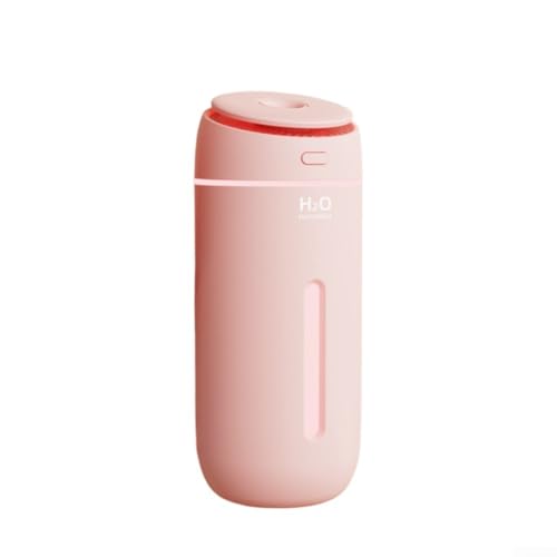 Schlankes Design Luftreiniger Luftbefeuchter mit Umgebungsbeleuchtung für Schlafzimmer oder Arbeitsbereiche (Rosa) von LVYXON