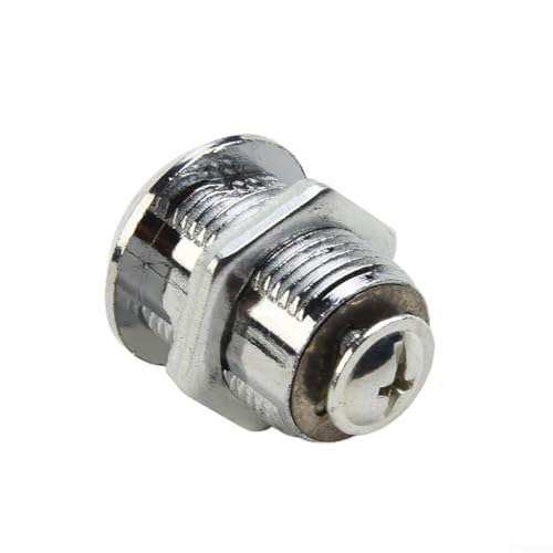 Schrank- und Schubladensicherheitsschloss aus Metalllegierung, Nockenschloss mit 2 Schlüsseln für einfachen und effektiven Schutz (20 mm) von LVYXON