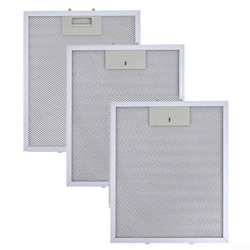 Set mit 3 Fettfiltern für Rangemaster Dunstabzugshaube, passend für die meisten Dunstabzugshauben mit verbesserter Filtration für Küche und Fett von LVYXON