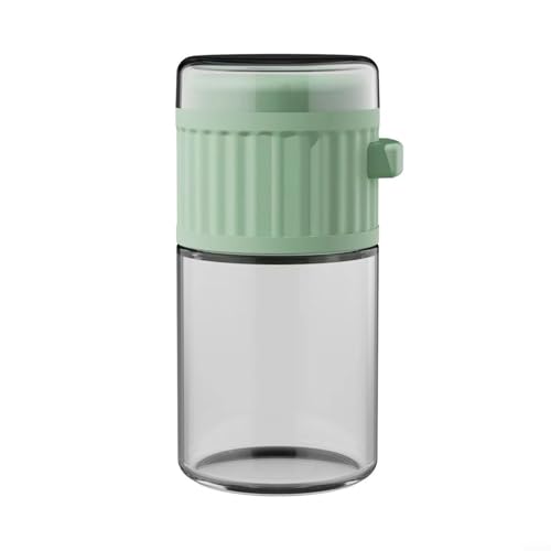 Smart Design Measuring Spice Dispenser Bottles Allow Easy Control Over 0 5g Portions of Salt and Various Spices (Green) von LVYXON