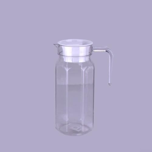 Starker und zuverlässiger Acryl-Wasserkrug für Saft und heiße Getränke, perfekt für den täglichen Gebrauch (0,8 l) von LVYXON