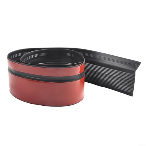 Treppenkantenverkleidung mit wasserdichter Anti-Rutsch-Funktion aus PVC-Material für Innen- und Außenbereich Treppenschutz (schwarz) von LVYXON