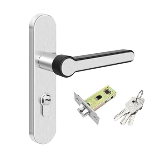 Türschloss mit einer Zunge aus Edelstahl, bequeme Verstellbarkeit für einfache Bedienung (40 mm) von LVYXON