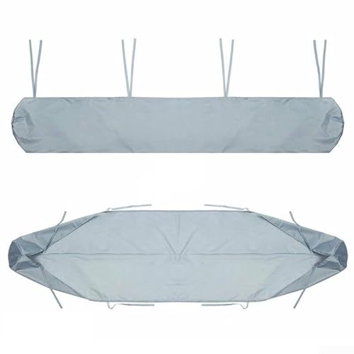 Wasserdichte Abdeckung für eingefahrene Markisen, schützt Ihre Markise vor Elementen, leicht zu reinigen und zu pflegen (4 m grau) von LVYXON