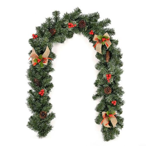 Weihnachtsgirlande 180 cm Rochester Fichte mit Beeren Tannenzapfen Urlaub Rattan für Zuhause Wand Tür Kamin Kaminsims Treppe Dekoration Indoor Outdoor Festliche Jahreszeit Weihnachtsgirlande 180 cm Rochester Fichte mit Beeren Tannenzapfen Urlaub Rattan für Zuhause Wand Tür Kamin Kaminsims Treppe Dekoration Indoor Outdoor Festliche Jahreszeit von LVYXON