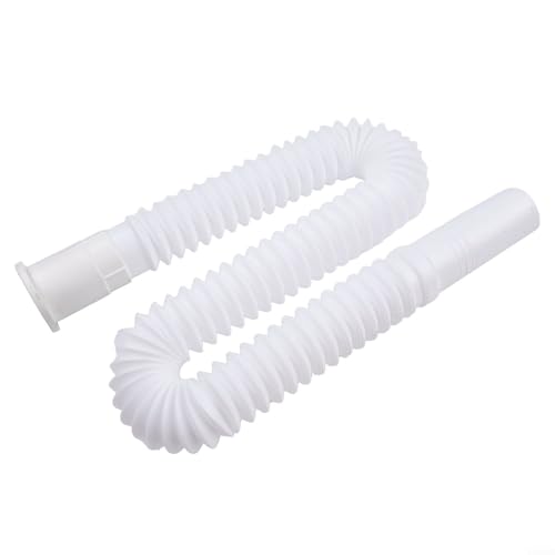 und erweiterbares Kunststoff-Abflussrohr für Waschbecken, flexibles Design zur Anpassung an mehrere Abflussformen, resistent gegen Rost und entworfen, um Auslaufen zu verhindern und erweiterbares Kunststoff-Abflussrohr für Waschbecken, flexibles Design zur Anpassung an mehrere Abflussformen, resistent gegen Rost und entworfen, um Auslaufen zu verhindern von LVYXON