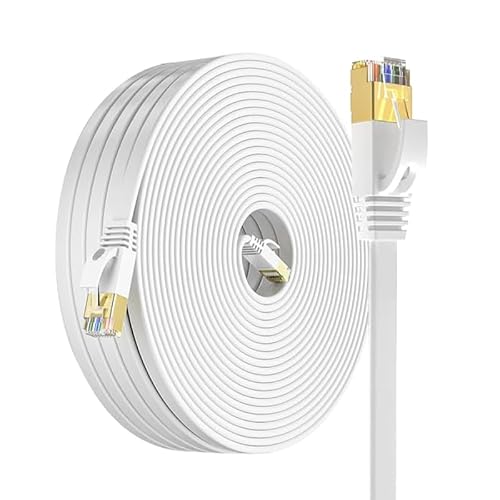 LW Electronic 5m Flat CAT 7A LSZH Ethernet Kabel 10000 Mbits Netzwerkkabel Patchkabel S FTP PIMF Schirmung kompatibel zu CAT.5 / CAT.5e / CAT.7 PC Switch Router Modems RJ45 Stecker LW Electronic 5m Flat CAT 7A LSZH Ethernet Kabel 10000 Mbits Netzwerkkabel Patchkabel S FTP PIMF Schirmung kompatibel zu CAT.5 / CAT.5e / CAT.7 PC Switch Router Modems RJ45 Stecker von LW Electronic