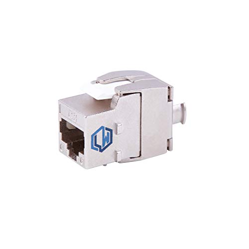 LW Electronic Keystone 50µ Vergoldung RJ45 geschirmt 25GBase-T / 40GBase-T 2000 MHz Ethernet werkzeuglos kompatibel Cat8 Netzwerkkabel Gigabit Lan Schirmung Verlegekabel LW Electronic Keystone 50µ Vergoldung RJ45 geschirmt 25GBase-T / 40GBase-T 2000 MHz Ethernet werkzeuglos kompatibel Cat8 Netzwerkkabel Gigabit Lan Schirmung Verlegekabel von LW Electronic