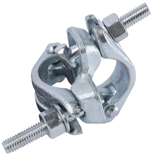 Gerüstkupplung Gerüstschelle Gerüst 48 x 48 mm 90° Normal Kupplungen Kupplung doppelschelle zur Befestigung von Gerüsten Ankerstange (90°) von LWAIX