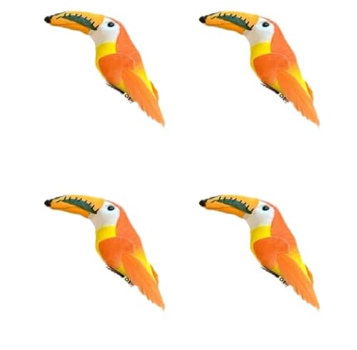 LWINGFLYER Tukan Vogel Dekoration Künstliche Papagei Ornamente 4er Pack Clip-On Vögel Schaum Große schnabel Dekorative Papageien für Haus Garten Blumenarrangements Weihnachtsbaumschmuck LWINGFLYER Tukan Vogel Dekoration Künstliche Papagei Ornamente 4er Pack Clip-On Vögel Schaum Große schnabel Dekorative Papageien für Haus Garten Blumenarrangements Weihnachtsbaumschmuck von LWINGFLYER
