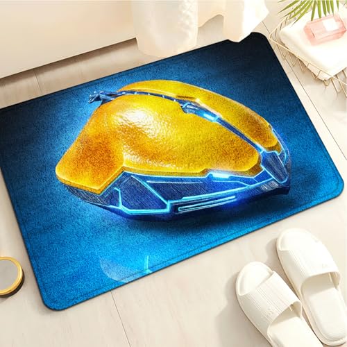 Badezimmerteppich Maus Badematte rutschfest Flauschig,Badteppich Waschbar,Teppich Badezimmer, Weiche Mikrofaser Bad Teppich,Bathroom Mat von LWLFC