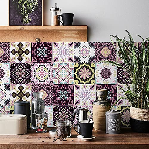 Fliesenaufkleber Bad 15x15 Lila Druck 24 Stück Klebefliesen Küchenrückwand Folie Selbstklebende Fliesen Fliesenaufkleber Küche Badezimmer Fliesenfolie Vinyl Selbstklebend Wasserdicht Fliesenaufkleber Bad 15x15 Lila Druck 24 Stück Klebefliesen Küchenrückwand Folie Selbstklebende Fliesen Fliesenaufkleber Küche Badezimmer Fliesenfolie Vinyl Selbstklebend Wasserdicht von LWLFC